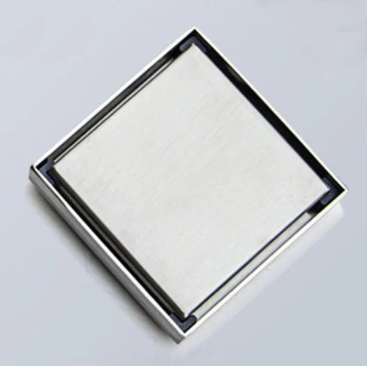 

Нержавеющая сталь Матовое золото Трап для пола 10*10 см Душ Квадратный тип дезодорации Проток воды в ванной комнате Вставка для плитки Слив