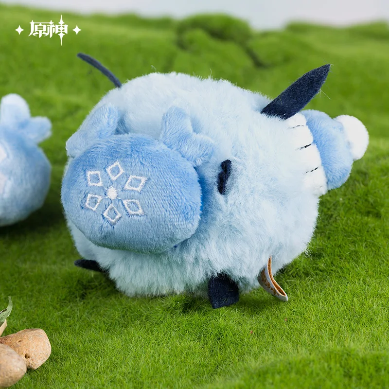 Anime Plush Accessories Game Genshin Impact Cosplay Pendant Elements Hilichurl Backpacks Keychains Ice Thunder Fire Kids Toys