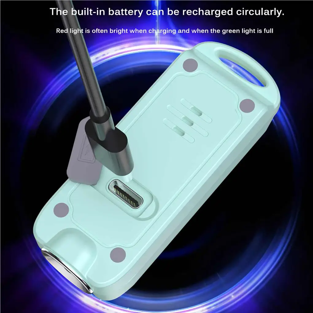 

Personal Alarm Keychain 130dB IP66 Waterproof USB Rechargeable Emergency Security Alarm Safety Protection Siren for