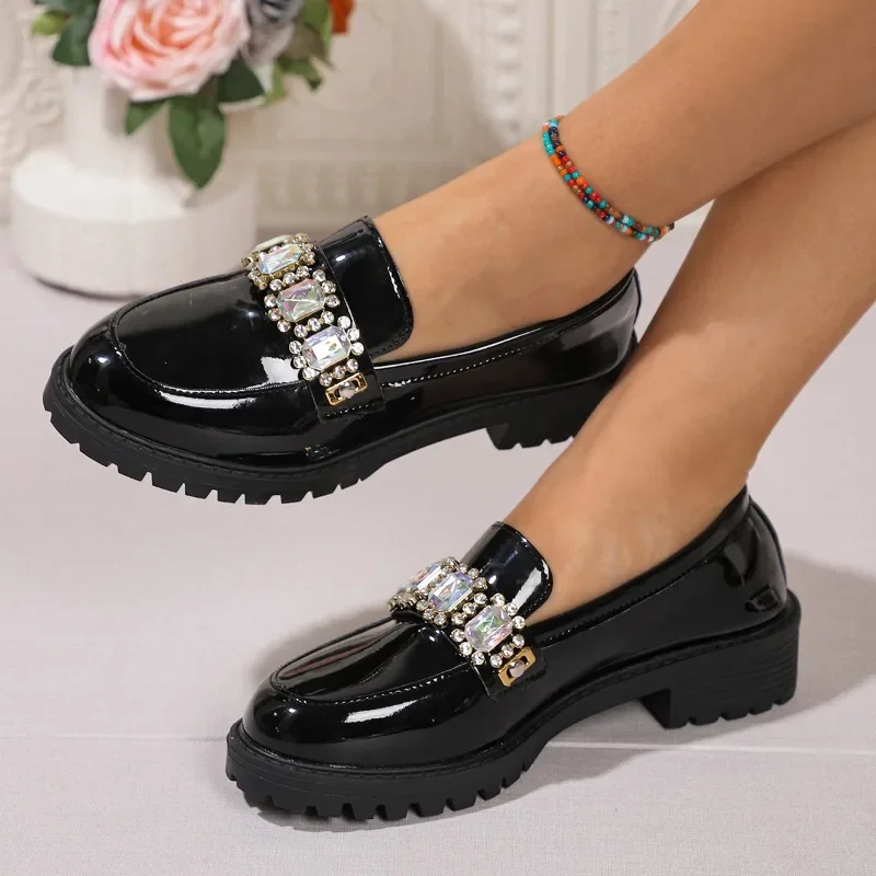 2024 брендовая женская обувь без шнуровки женские туфли на высоком каблуке модные