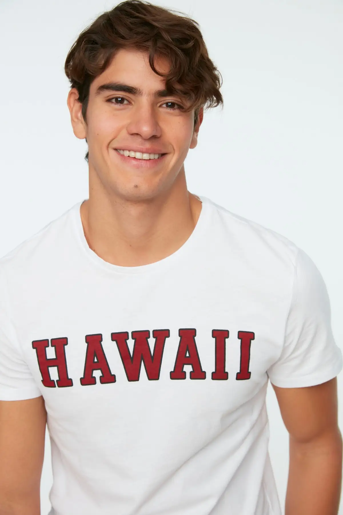 

Men's printed Slim Fit t-shirt TMNSS20TS0089