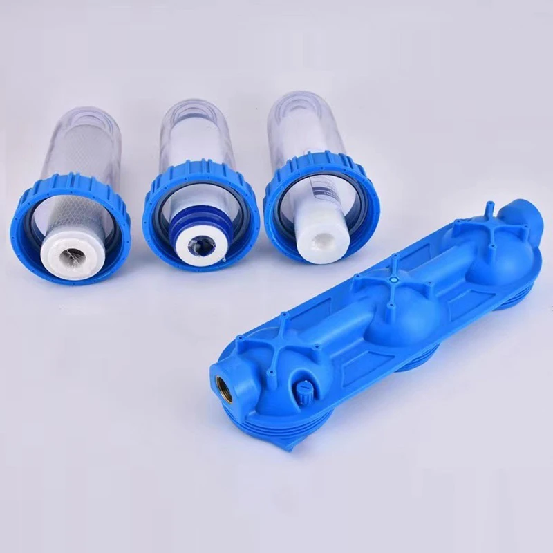 10-дюймовый трехступенчатый фильтр моющийся фильтрующий элемент для домашней