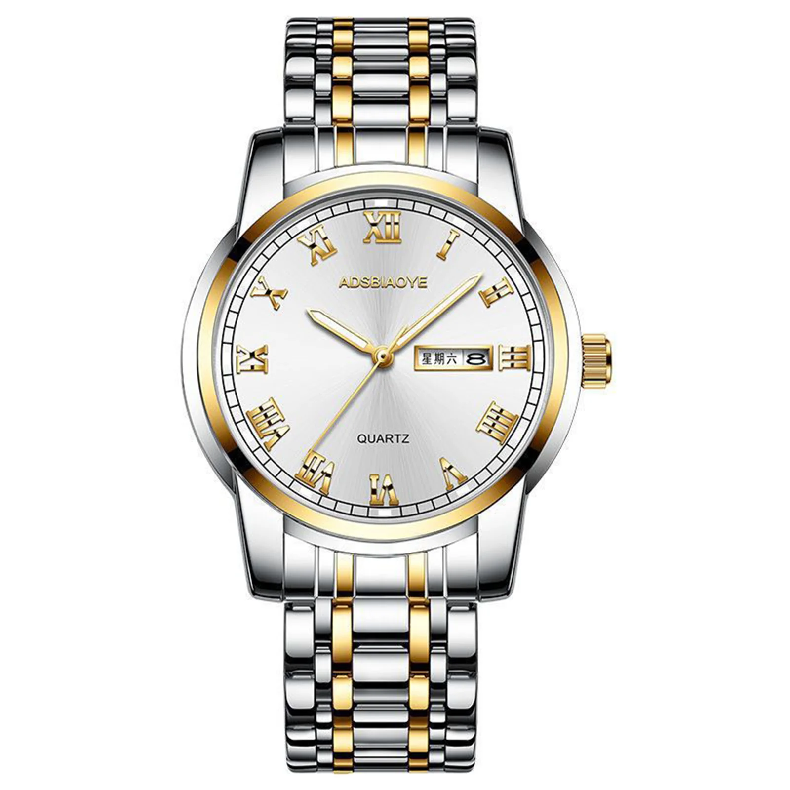 

Часы наручные мужские с удобным считыванием, модные светящиеся аналоговые, с браслетом, подарок на день рождения