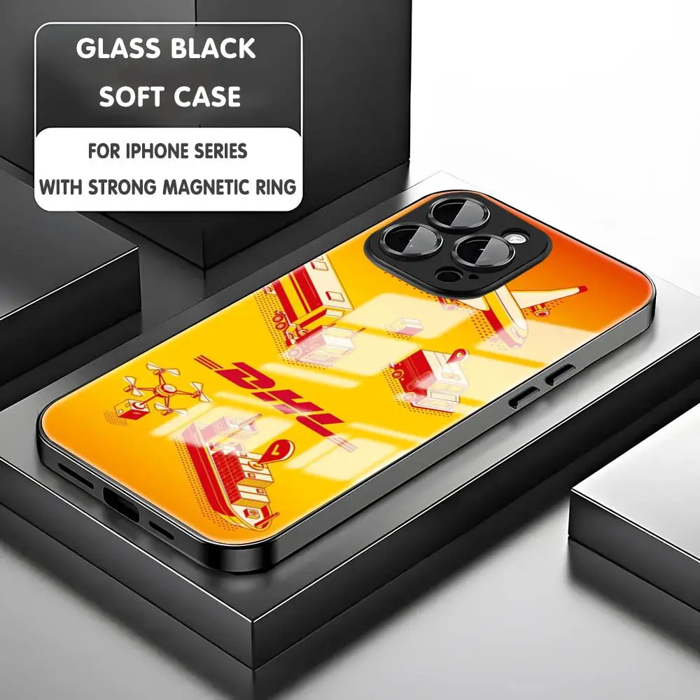 Чехол для телефона International Express DHl ins iPhone 16 15 14 13 12 11 X XR XS 8 Plus Mini Pro Max стеклянный