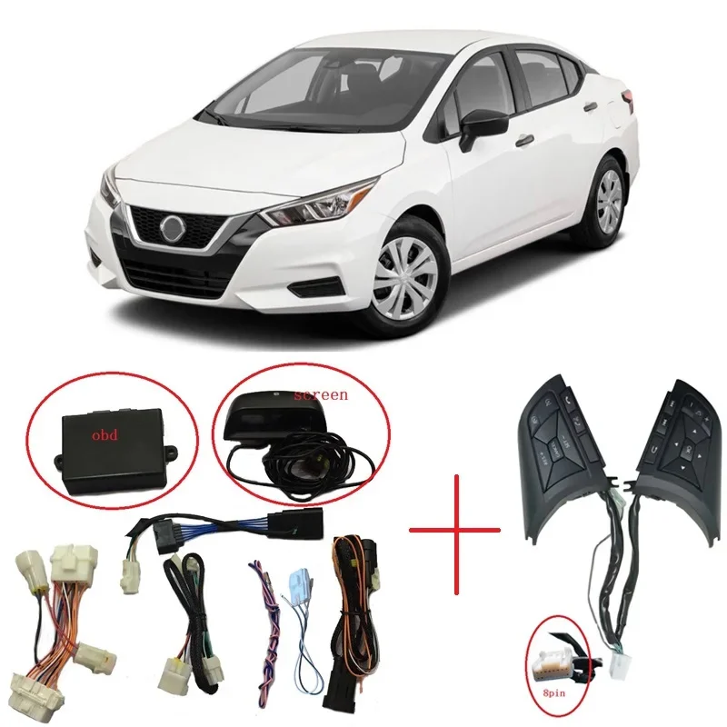 Кнопки круиз-контроля на руль для Nissan Sunny 2019-2022 и модуль автомобильные аксессуары