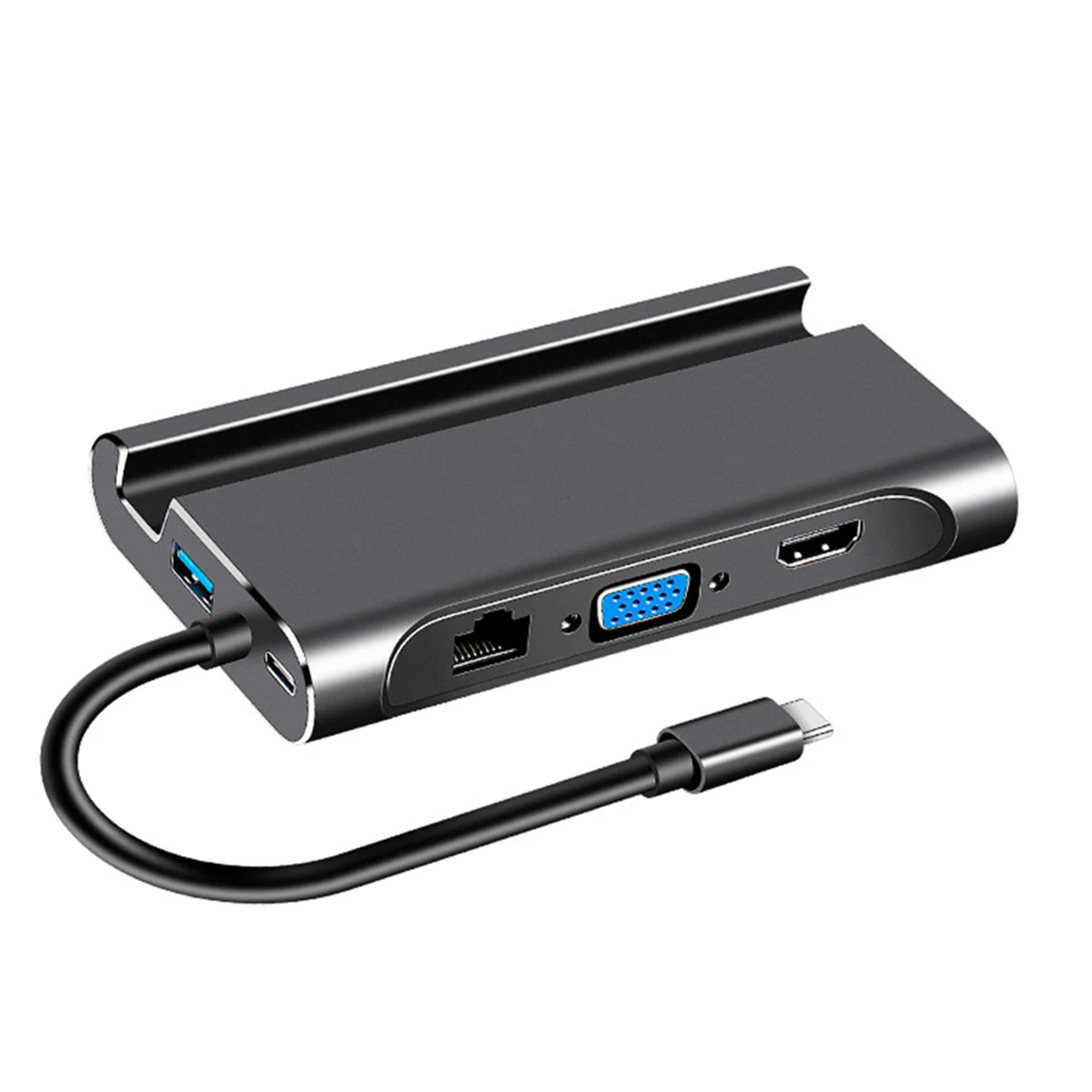 

USB-концентратор с интерфейсом USB 3,1, USB-разветвитель типа C, разветвитель Thunderbolt 3, адаптер для док-станции OTG для Macbook Pro Matebook