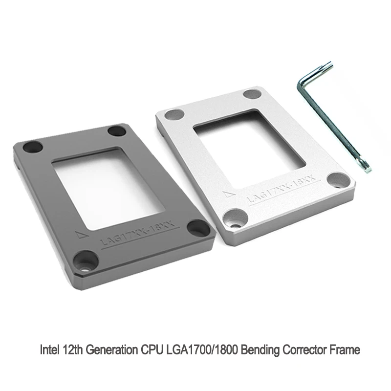 LGA1700 Buckle,Intel 12th CPU LGA1700/1800 bcf Bending Corrector Frame Protector Backplate CPU Cooler