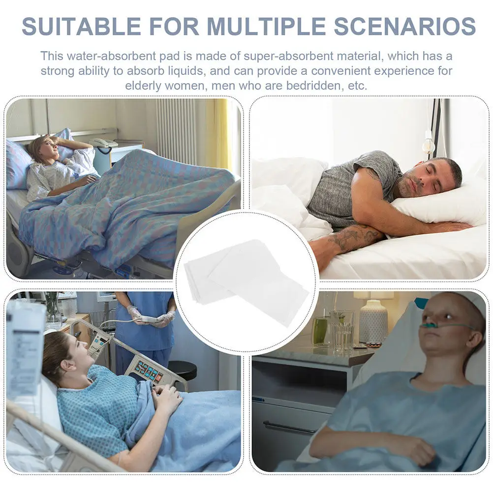50 шт. впитывающих прокладок для сбора мочи, больничного класса, для взрослых пациентов с недержанием, лежачих больных, с защитой от запаха (art.: 3920d9c457c27) - 3920d9c457c27