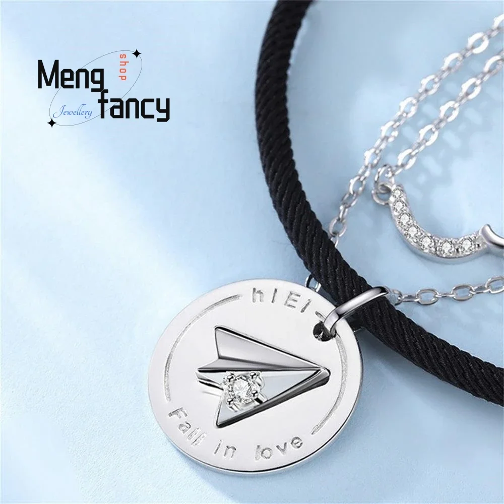 Парные ювелирные изделия парные Бумажные самолеты принцессы и аксессуары для