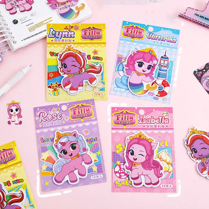 Милый мультяшный блокнот My Little Pony Post-it креативный инопланетянин N Times палатка