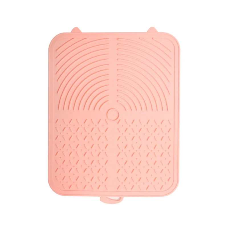 

Pet Treat Mats Dog Lick Mat Hanging Hoop Slow Feeder Silicone Licking Pad Enrichment Feeding Toy Dishwasher Safe
