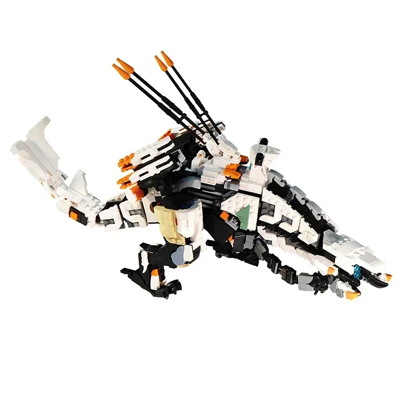 Конструктор gobrick Moc Horizon Zero Dawn Thunderjaw запрещенный Западный монстр строительные