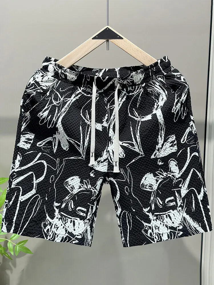 Мужские летние шорты Nike печатные