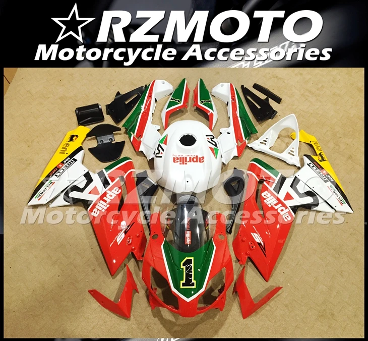 

Новый комплект обтекателей для мотоцикла ABS подходит для Aprilia RS125 RS4 50 125 2006 2007 2008 2009 2010 06 - 11 Комплект кузова номер 1
