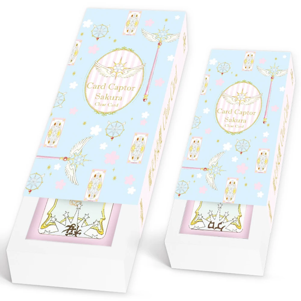 Anime Cardcaptor Sakura Clow Card Cosplay Prop KINOMOTO SAKURA Card Captor Sakura Card Tarot Girl Table Toy for Family Christmas