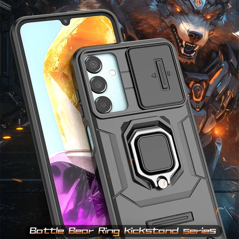 Для Samsung Galaxy M15 5G чехол с магнитным кольцом армированный для телефона M 15 SM-M156B/DS 6 5