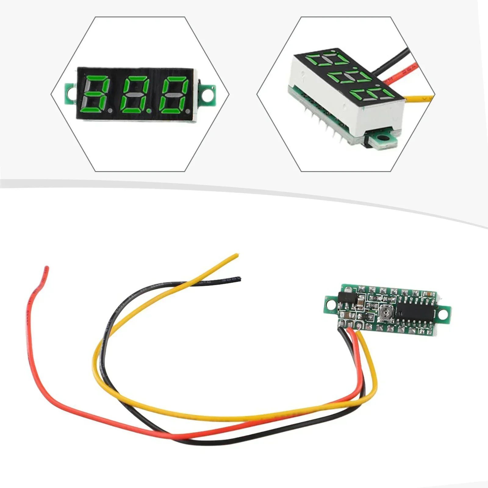 Настольное напряжение Настольный вольтметр Цифровой дисплей 100 В Детекторы