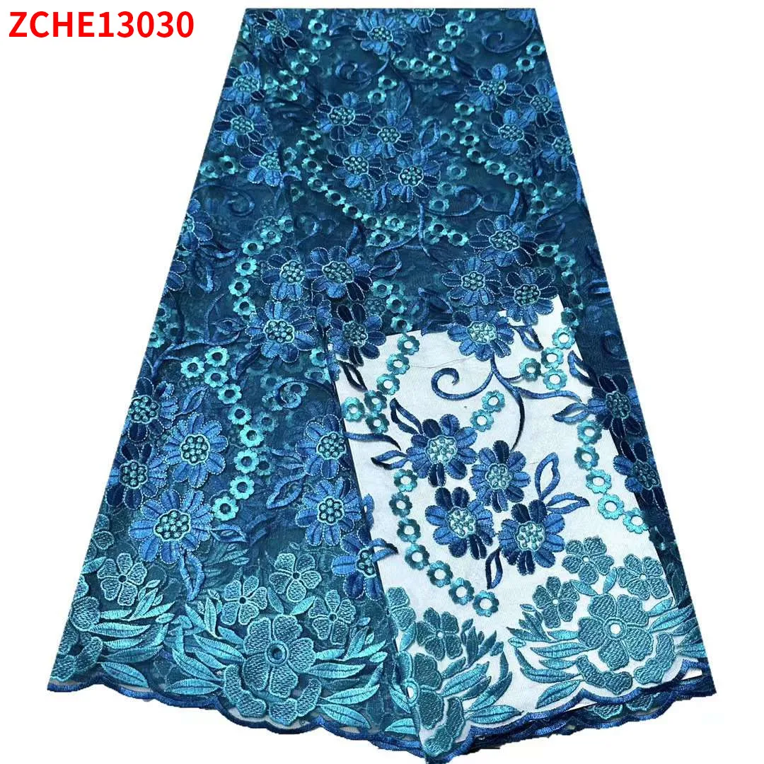 

Nigerian French Embroidered jacquard Breathable Lace Fabric For Sewing Dresses african dresses for womens