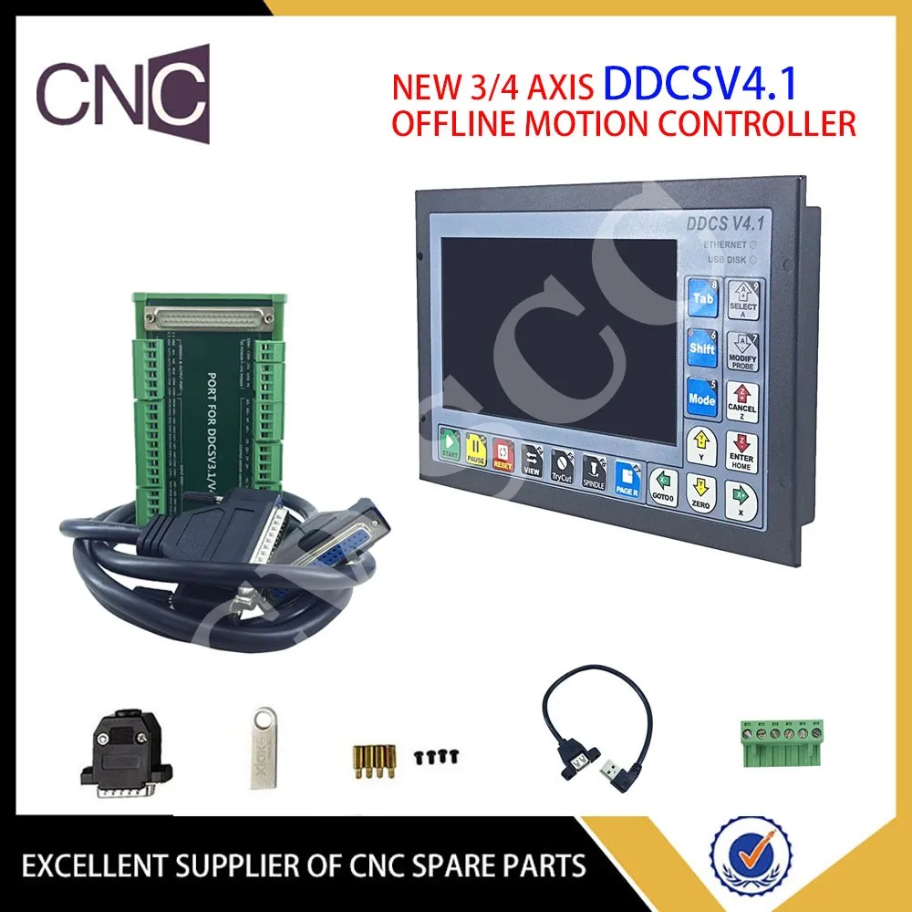 Новые 3 оси 4 DDCSV4.1 в автономном режиме motion система набор контроллеров CNC 3D край