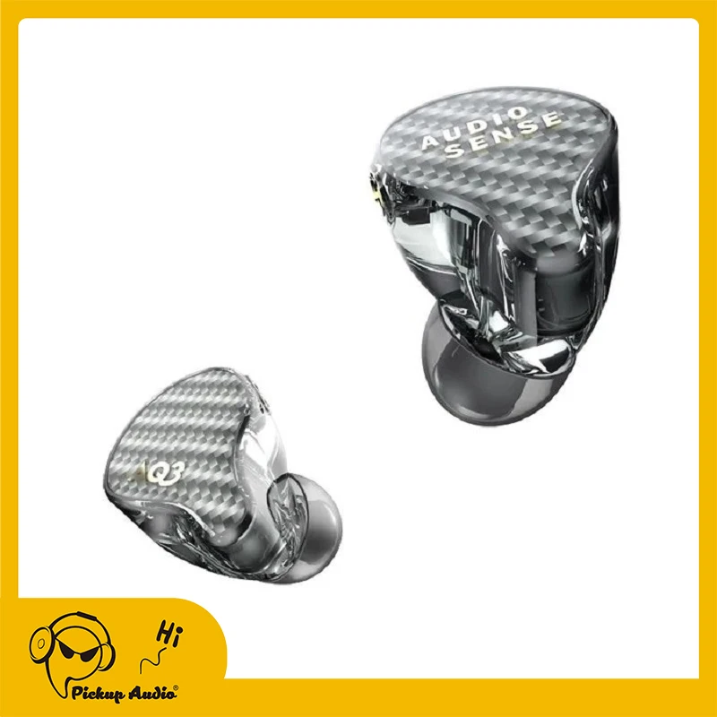 

AUDIOSENSE AQ3 2BA(Knowles)+ 1DD IEMs