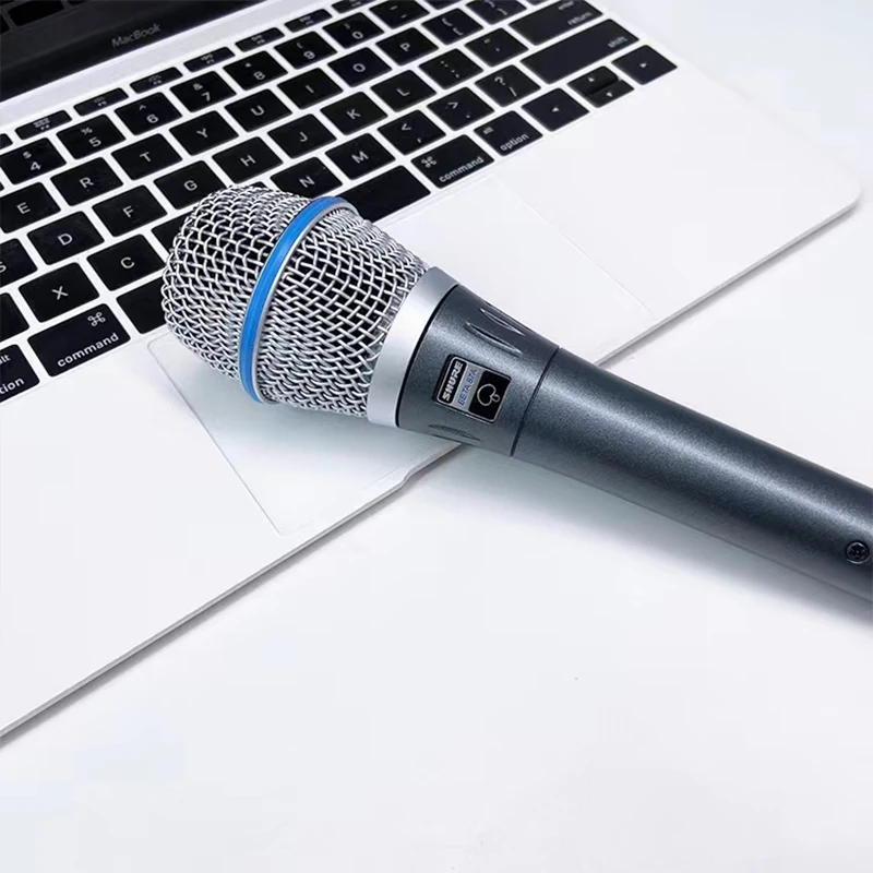 

New product Shu Er beta87a professional capacitive wired microphone home k-song live broadcast stage performance handheld microp