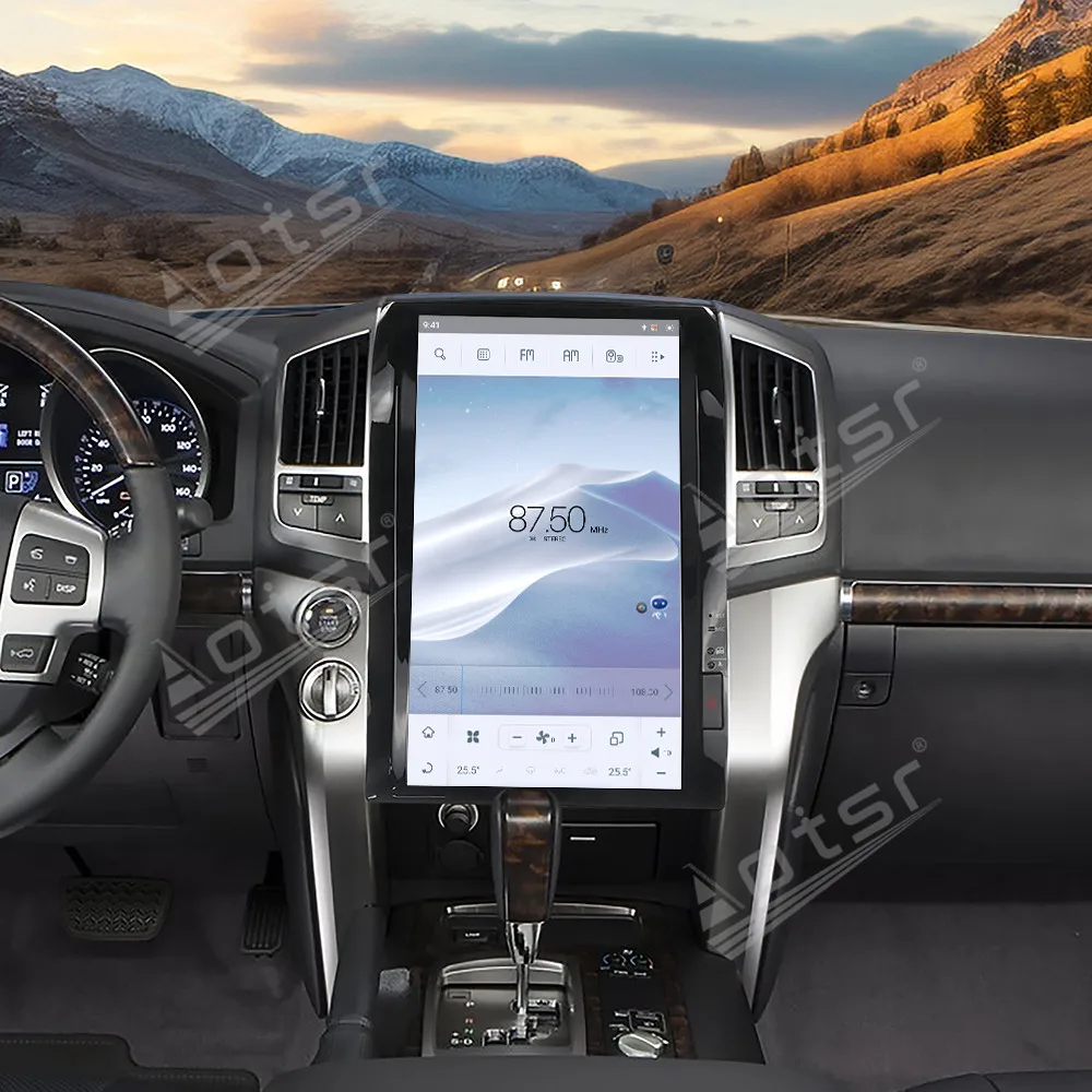 

Вертикальный экран Android 13, стереоприемник для Toyota Land Cruiser 200 LC200 2008 2009 2010 2011 2012 2013 2014 2015 Unit