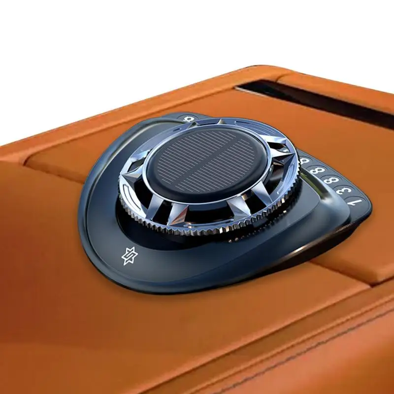 

Rotating Car Air Freshener Solar Car Sense Air Fresheners Car Perfume Scent Air Rotating Purifier With Temporary Number Plate