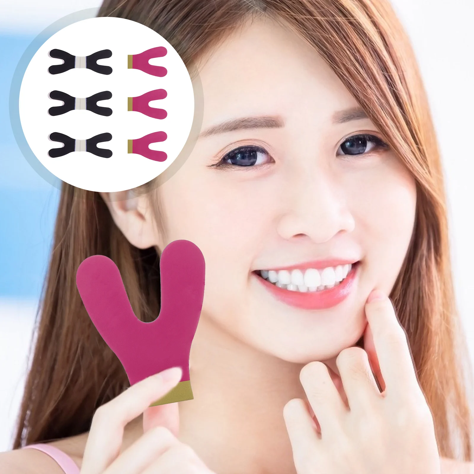 

6Pcs Practical Professional Premium Shaped Articulating Paper Articulating Paper