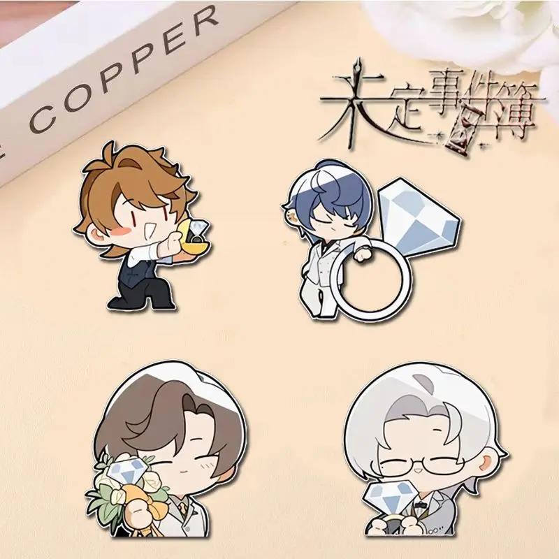 4 шт. новый значок в стиле аниме Слезы Фемиды брошь булавка для одежды украшение