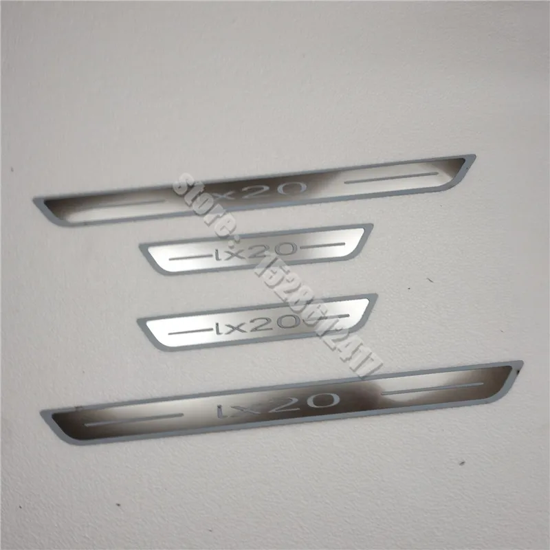 

For Hyundai Ix20 Car Accessories Stainless Steel Door Sill Scuff Plate Cover Trim Welcome Pedal Guard Car Styling H