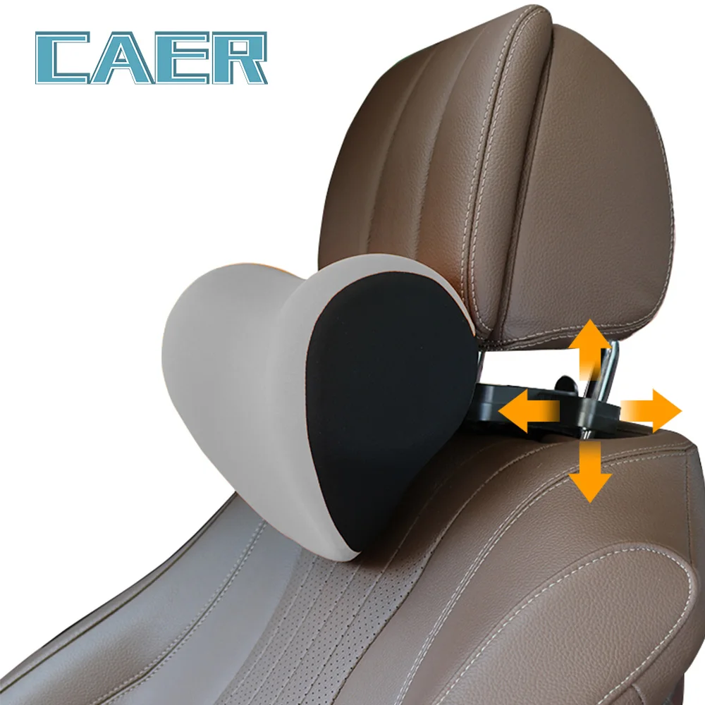 

Улучшенная Регулируемая Автомобильная подушка для шеи на подголовник, подушка для шеи на автомобильное сиденье с эффектом памяти, многофун...