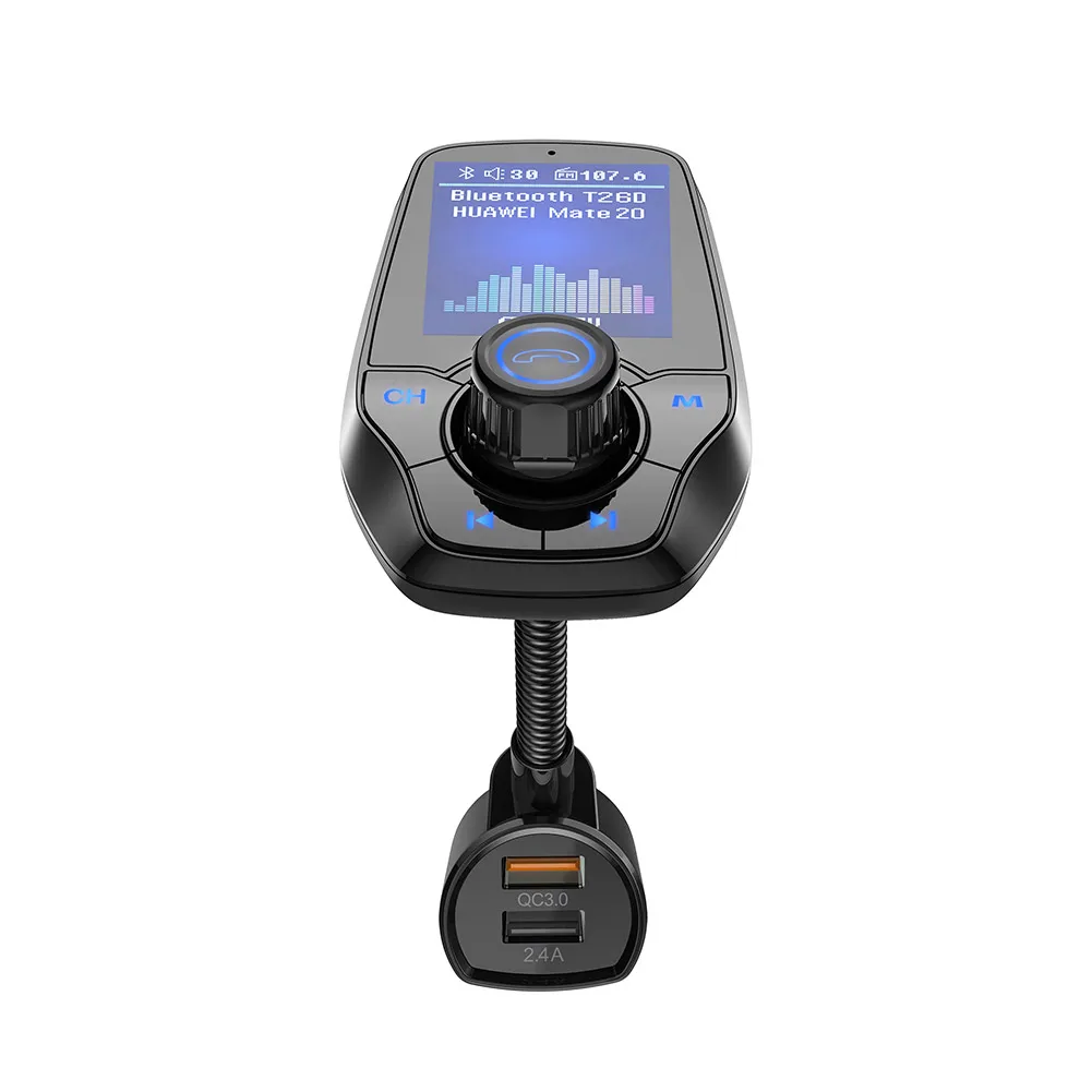 Durable Car FM Transmitter Car Mp3 Player 87.5 - 108.0MHZ Stereo Music