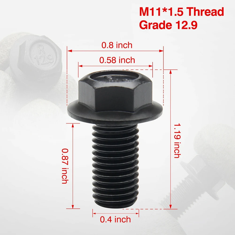 12.9 Комплект болтов маховика трансмиссии гибких пластин 551926 11569956 для двигателей