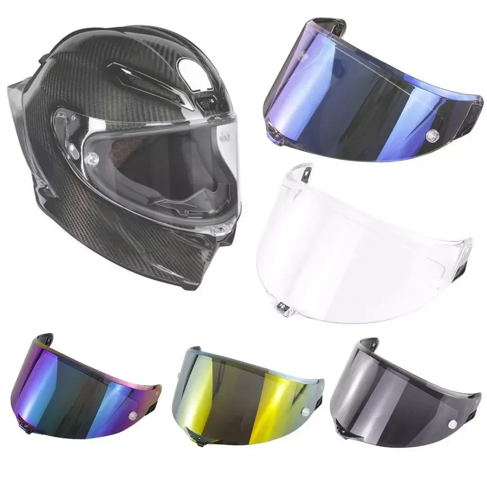 Helmet Visor Full Face Anti-UV Anti-explosion PC Motorcycle Cycling Helmet Visor Goggles lens for GPR/Corsa R