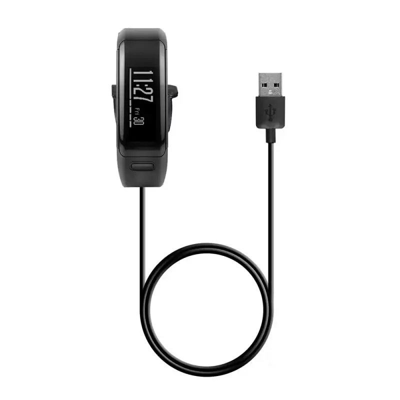 Фото Зарядный кабель для Garmin Vivosmart HR/HR+ Approach X40, USB-кабель для быстрой зарядки и передачи данных, кабель питания, кабель для передачи данных, трекер. №5