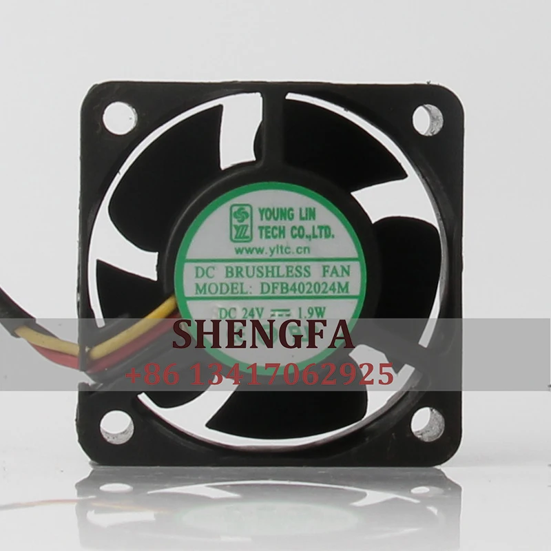 Yonglin DFB402024M чехол Fan 12V 48V DC24V 1,9 W EC AC 40x40x20mm 4020 4CM инверторный серверный центробежный вытяжной охлаждающий вентилятор