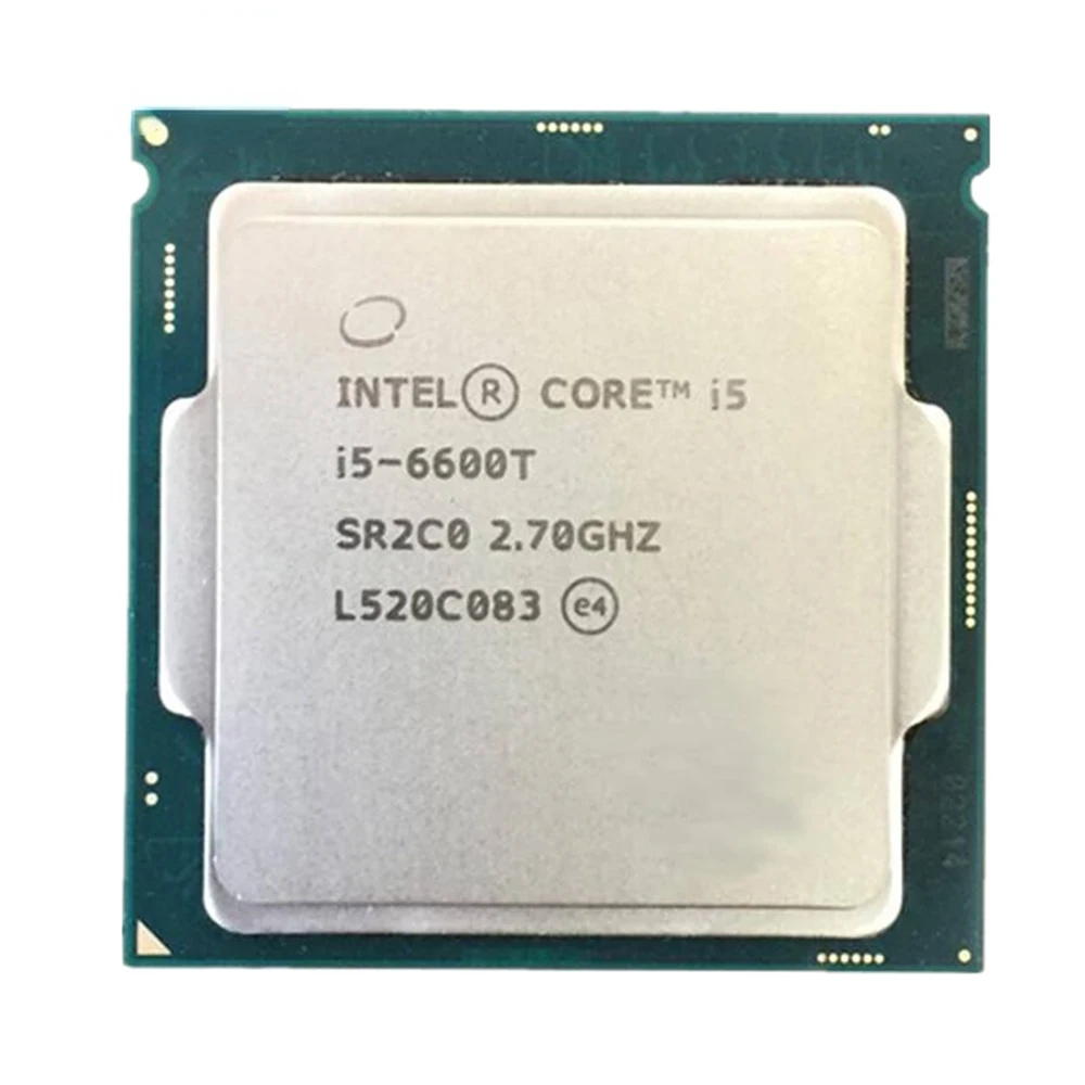

Процессор Intel Core i5-6600T i5 6600T 2,7 ГГц четырехъядерный четырехпоточный ЦПУ Процессор 6 Мб 35 Вт LGA 1151