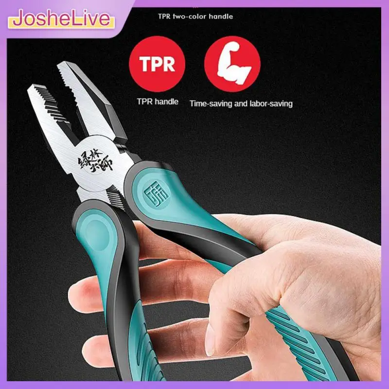 

Cable Shears Tpr Dual Color Easy To Cut Chain Wire Cutters Multifunctional Secure Steel Pliers Hand Tool Electrical Cutters Hard
