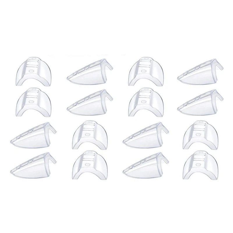 

8 Pairs Eye Glasses Side, Flexible Slip On Side For Safety Glasses Fits Small To Large Eyeglasses