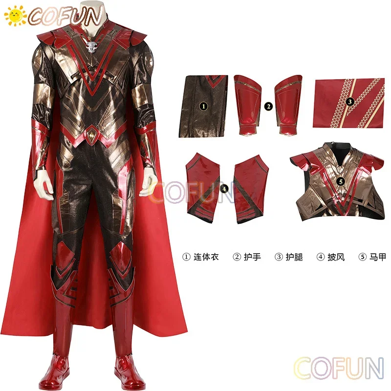 COFUN [по индивидуальному заказу] фильмы стражи 3 Адам Варлок карнавальный костюм
