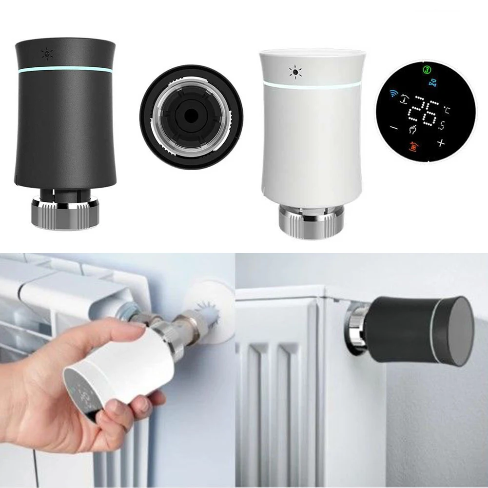 

Термостатический клапан Tuya ZigBee, Интеллектуальный программируемый термостат TRV