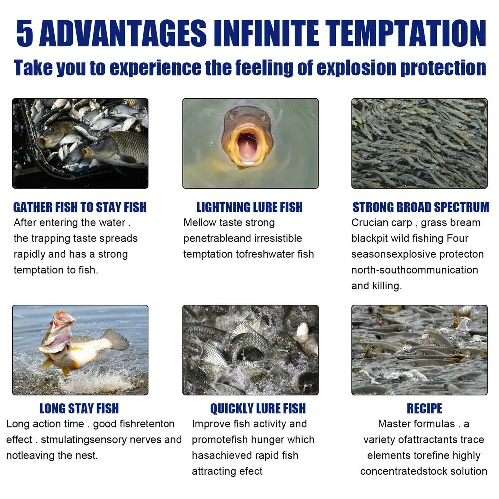 Рыболовные приманки привлекательные жидкие с естественным ароматом для морской