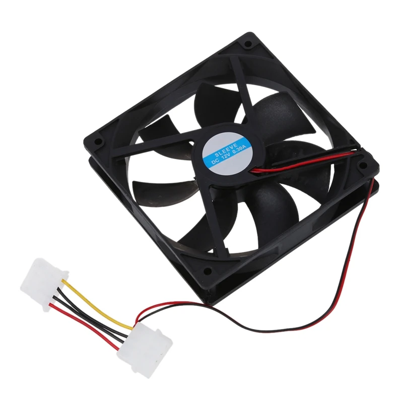 

Чехол для компьютера ПК 4 Pin Cool Cooler охлаждающий вентилятор 120 мм