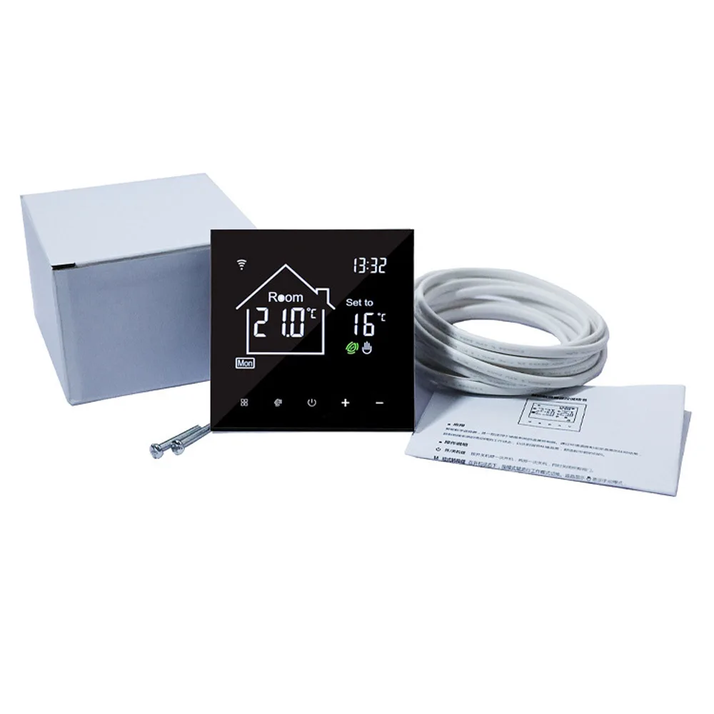 Умный термостат MAXKOSKO Tuya с Wi-Fi электрический подогреватель пола нагреватель