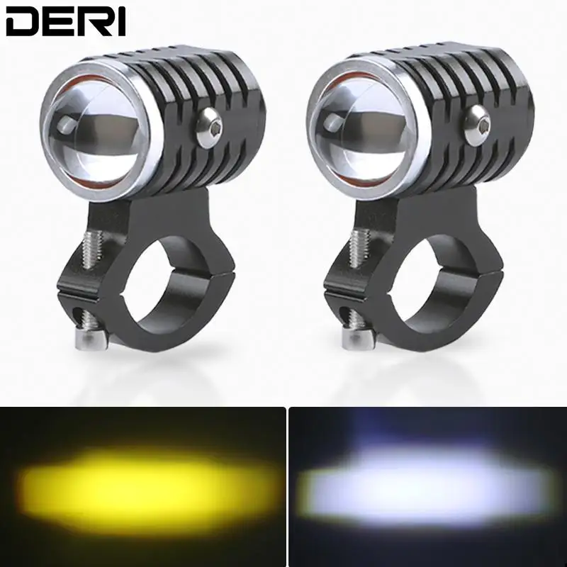 

Лампы для фар мотоциклов светодиодный мини-прожектор, сигнальная лампа, индикатор вождения, водонепроницаемая лампа для внедорожников, мот...