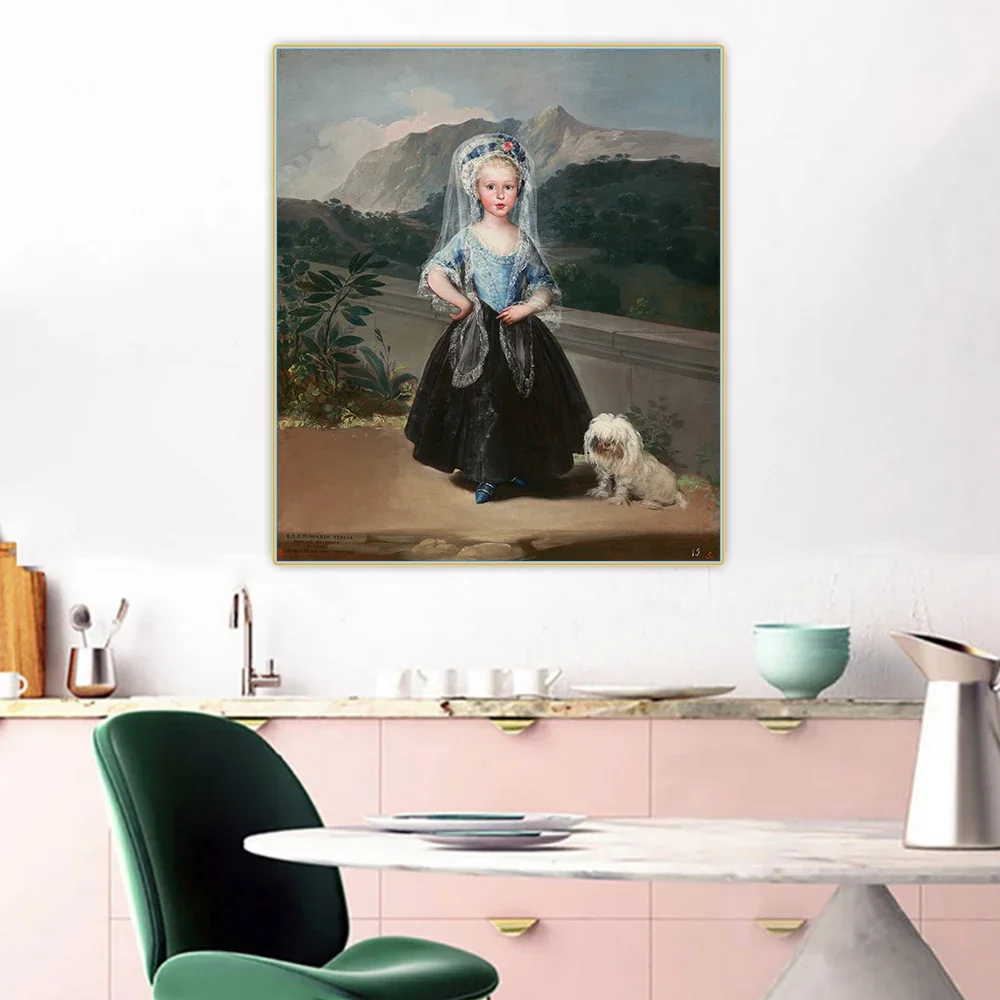 Живопись Citon Портрет Марии Терезы Валлабриги и де Борбон