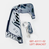 68t 43111 02 4d right bracket clamp for yamaha outboard motor 4t f8c f6a68r 69f 68t series engines parsun hdx 68t 43111