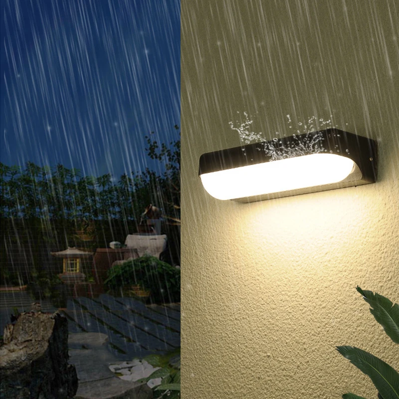 Outdoor led Wall Sconce Exterior Lighting Fixture Waterproof Mount Direction Light for Porch Backyard or Patio