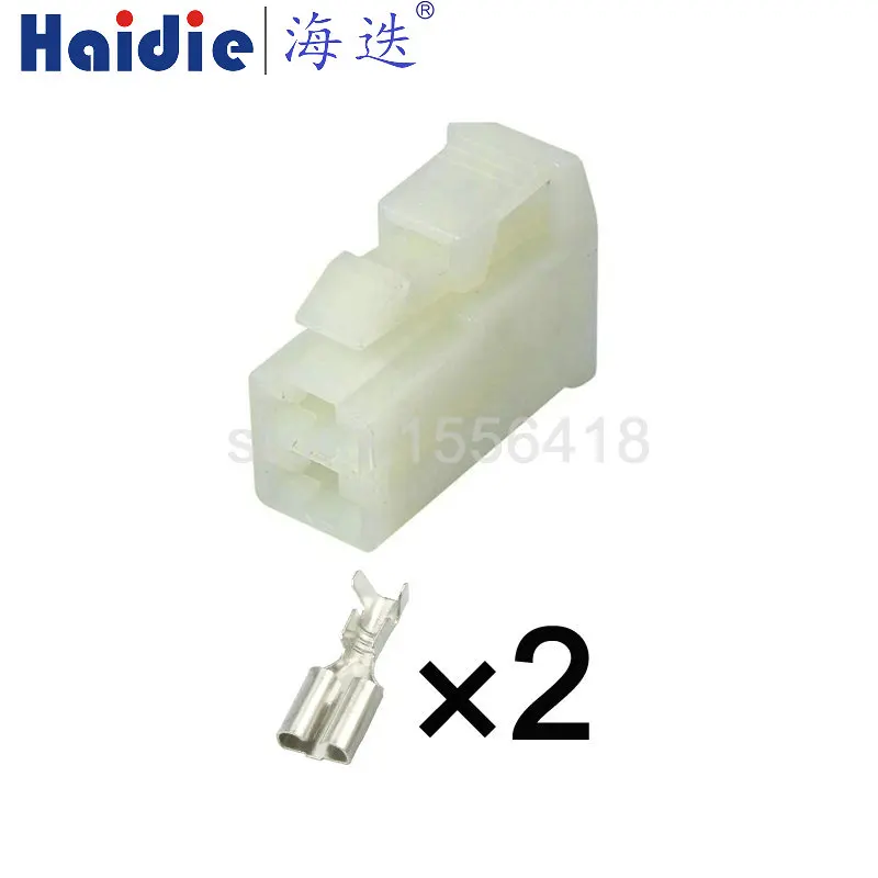 

1-100 sets 2 Pins automotive connector 6070-2913
