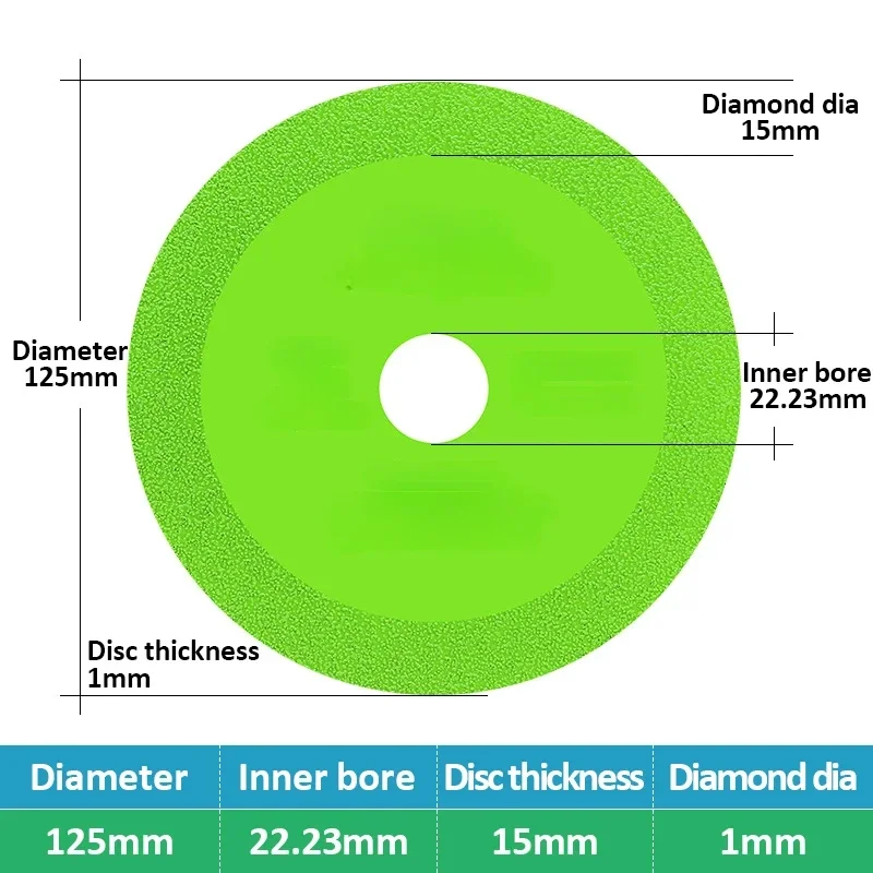 

Алмазный отрезной диск для стекла 100/115/125 мм